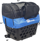Durable Dog Bike Basket   Carrier  Rear Mount Pet Basket For Bikes With Super Co