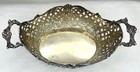 Antique Victorian Sterling Silver 2 Handled Basket Chester C1899 