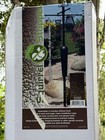 Quad Hanger Pole W squirrel Proof Baffle   4 Bird Feeder Hanging Arms New
