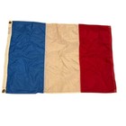 Annin   Co Nyl-glo France Flag 100  Nylon Bunting Tricolor Blue White Red 2 x3 