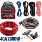 2300w 4-gauge Car Audio Cable Kit - Amp Installation  Rca  Subwoofer  Sub Wiring