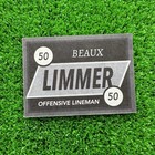 Beaux Limmer Autographed Los Angeles Rams Signed Auto Photo Card Rookie