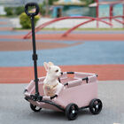 Dog Cat Carrier Folding Dog Stroller 4 Wheels For Travelling Shopping Walking