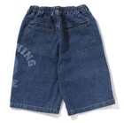 A Bathing Ape Bape Kids College Middle Length 10oz Denim Shorts 1l30351001