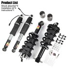 4pcs Genuine Front Rear Shock Struts Kit For 15-20 Escalade Suburban Tahoe Yukon