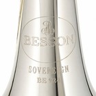 Besson Be924g-2-0  sovereign  Professional Eb Cornet In Silver Plate