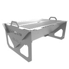 Bbq Grill Set   Bbq Grill With Stainless Steel Portable Instant Foldable Fire