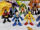 Fisher-price Imaginext Dc Super Friends Batman Figure Lot Playsets Vehicles 