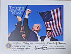 Personalized President Donald J  Trump Autographed Fight 11x8 5 Photo Reprint