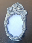 Elias Fine Pewter 1918 Ornate Floral Design Photo  Picture Frame 