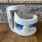 Safety 1st Tubside Baby Bath Seat Swivel White Over Edge Adjustable Bath Time