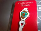 Alaska Souvenir Collector Spoon  Fairbanks Alaska Goldpanner - Ceramic Style