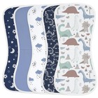  Baby Burp Cloths 5 Pack Burping Cloths For Babies Boys Girls Large 21  x10   