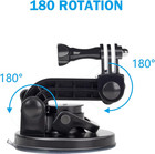 Suction Cup Mount Compatible For Gopro Hero 13 12 11 10 9 8 7 6 5 4 3 3  2  Max 