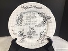 Disney Parks Sketchbook Minnie Mouse Dinner Plates Black White 10 5  Lot Of 4