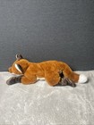 Fao Schwarz Red Fox Plush Adopt A Pets Laying Down 22 l Floppy Stuffed Toy Lovey