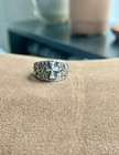 James Avery Retired  Rare    mark Of The Cross    Ring  Silver 925  Ring Size 7 5