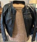 Harley Davidson Willie G Reflective Skull Leather Jacket 98152-09vw Sz Large