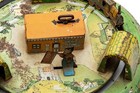 Marx Tin Litho Wind-up Toy  honeymoon Express  Early Version  1920 s 