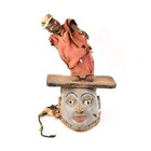 Yoruba Gelede Mask With Figures Nigeria