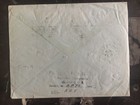 1940s Bouake Ivory Coast Airmail Cover To New York Usa Multi Franked