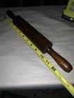 Antique Primitive Dark Brown Rolling Pin  Smaller Width Patina Rustic Farmhouse