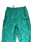 Nwt  Vtg  80   s Casual Isle Parachute Windbreaker Lined Track Pants Jogger Sz Xl