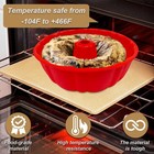 10 Inch Round Silicone Cake Pan  Non-stick Silicone Baking Mold  Bakeware For   