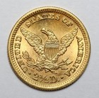 1898  2 5 Gold Liberty Quarter Eagle Uncirculated - Amazing Luster - Great Coin