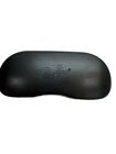 Genuine Ray Ban Hard Clamshell Eyeglasses Case Black Faux Leather