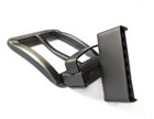 Stealth Matte Brushed Gun Metal Reversible Belt Buckle Men Square Replacement