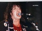 Kiss ace Frehley orig 1990 Poster   Article full Page Magazine Pinup Clipping