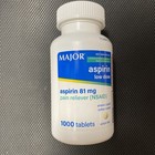 Major Low Dose Aspirin 81 Mg Ec Table 1000count Baby Aspirin Generic Bayer 07 28