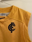 2009 Carlton Fc Yellow Training Guernsey Mw Pi Cameron Cloke 28