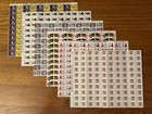 1955 Through 1960 Mnh Us Christmas Seal Sheets