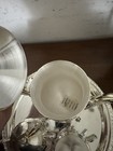 Vintage International Silver Co Silver 4 Piece Coffee Set With 12in Tray 1990 s