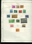 Collection  India Part C Scott Album Page  1952 1962  Cat  75  Mint   Used