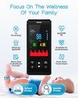 Handheld Pulse Oximeter Fingertip Blood Oxygen Monitor Spo2 Heart Rate Oximeters