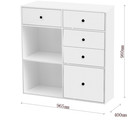 White Buffet Cabinet For Dining Room     Storage Sideboard With Drawers And Modern