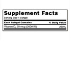 2 Bottles Kirkland Vitamin D3 2000 Iu Extra Strength 1200 Softgels Usp