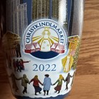 Chicago Christkindlmarket Cup 2022 German Gluhwein Mug Daley Plaza Skyline