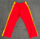 Vtg 70s Sz  M Moto-x Fox Pants  Campbell  Ca  Straight Leg W racing Stripe