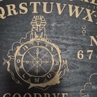 Wooden Ouija Board   Planchette W  Ancient Egyptian Symbols Engraved Wood