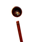 Vintage  1 2  X 16-1 2   Copper Lightning Rod W  Ball End  Great Steam Punk Item