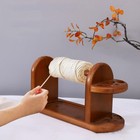 Roseflower Yarn Winder  Wooden Yarn Holder Dispenser For Crocheting  Knitting