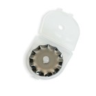 Scb45-1 Olfa Stainless Steel Scallop peak Rotary Blade Refill  45mm  1 Each