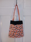 Handmade Girls Panda Bear  Tote Bag  Shopping  Reusable  Purse  Children  Kid