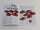 2001 Dodge Car And Truck Full-line Sales Brochure Catalog In Excellent Condition