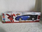 New  Bcp Cool Transformation  Remote Control Sports Car Robot  1 18 Scale Blue