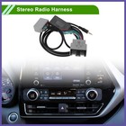 Stereo Radio Harness Bluetooth Aux Adapter Music Cable Fit For Volvo C30 C70 Car
